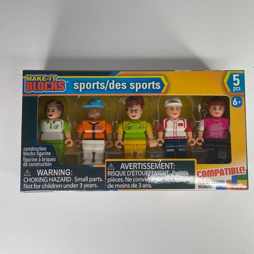 make it blocks 5 pc SPORTS